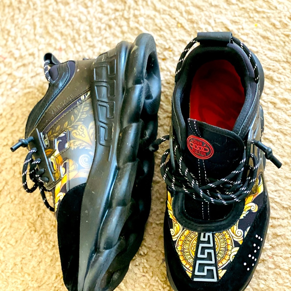 Used Versace Triple Semelles Sneaker Size 44